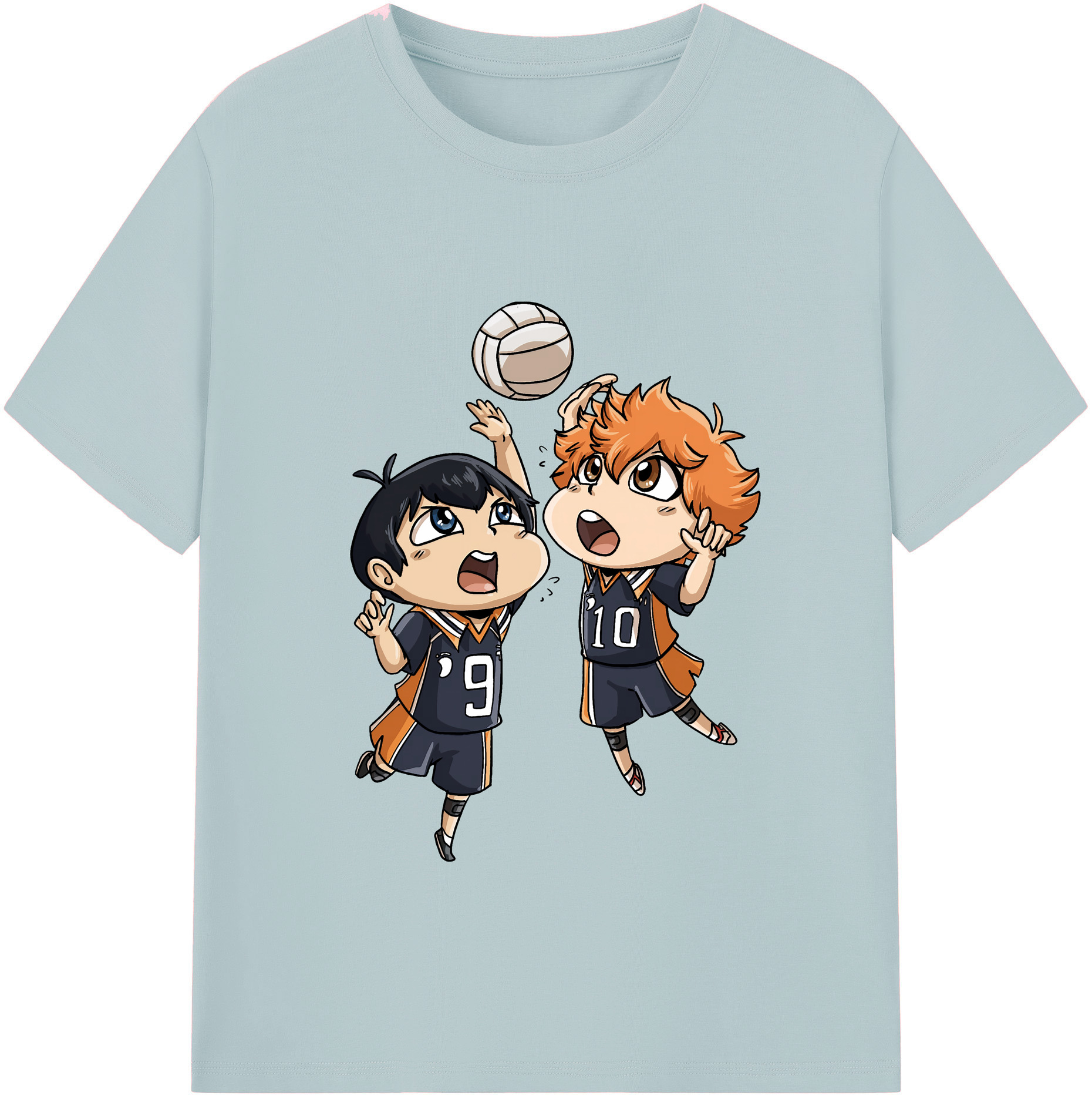 （画像用） ハイキュー!! Haikyu!! 綿100％半袖Tシャツ（フロントプリント）